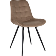  Стул Бюрократ CH-K2_1/HL65 св.коричневый Holland 65 металл черный на ножках 