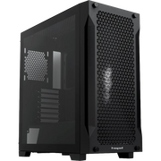  Корпус HSPD M541 (M541-TGBK), без БП, Mesh Mid Tower, Black, TG, 0.7 SPCC, no fans, ATX, mITX, 170/405/210mm, 2x2.5", 7xPCI, 1xUSB-A 3.0 