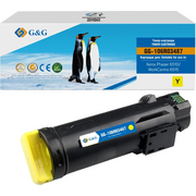  Картридж лазерный G&G GG-106R03487 106R03479/106R03487 желтый 2400стр для Xerox Phaser 6510DN/WC 6515DN 