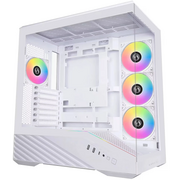  Корпус Lian Li V100 (G99.V100RW.R1) / White / Mid-Tower, TG / 4x 120mm ARGB fan 
