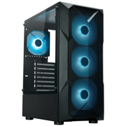  Корпус XASTRA A304 4ARGB Black (A304-4FC12A) ATX/Mesh/half-size TG/4x120mm ARGB FC fans 