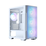  Корпус MSI MAG Forge M100R White (306-7G20W24-HH9) Mini-Tower, MATX, 1xUSB 3.0, 2xUSB 2.0, 4x120mm ARGB Fan, ARGB Control Board, TG 