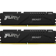 ОЗУ Kingston Fury Beast Black XMP (KF556C40BBK2-128) DDR 5 DIMM 128Gb PC44800, 5600Mhz, CL40 (Kit of 2) 