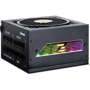  Блок питания Zalman ZM1000-TMX2 View, 1000W, ATX12V v3.0, APFC, 12cm Fan, 80+ Gold Gen5, Full Modular, side ARGB lights, Retail 