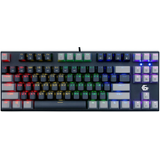  Клавиатура Gembird KB-G600-1 Rainbow коричн.свитчи, черная 