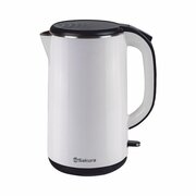  Электрочайник Sakura SA-2181W белый диск. 