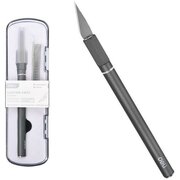  Нож-скальпель Deli DL359201A серый 