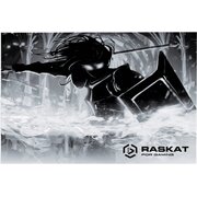  Коврик для мышки Raskat Paladin CG L 900*400*3, резина+ткань, прошитый край, ч/б рисунок 