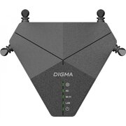  Роутер беспроводной Digma DWR-N302LTE N300 10/100BASE-TX/3G/4G cat. 4 черный 