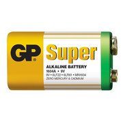  Батарейка GP 6LR61 Super (BL) (1604A CR1) 