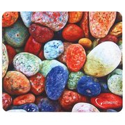  Коврик Gembird MP-Stones, рисунок "камни", размеры 220*180*1мм, полиэстер+резина 