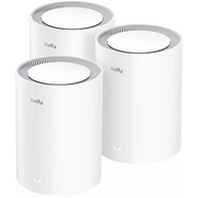  Mesh-система Cudy M3000(3-Pack) V2 2,5-гигабитная Wi-Fi 6 AX3000, 2,4/5ГГц, до 2976Мбит/с, LAN 1x1Гбит/с 