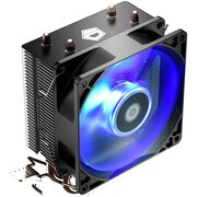  Кулер ID-COOLING SE-902X-B LGA1851/1700/1200/115X/AM5/AM4 (TDP 100W, PWM, 2 тепл.трубки прямого контакта, Blue LED Fan 92mm) Ret 