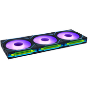  Комплект вентиляторов (3шт.) Lian Li Uni Fan SL-INF Wireless 120 (G99.12SLIN1W3B.R0)/12SLIN1W3B Black / 120x122,1x25мм (PWM, ARGB, 2300 об/мин (Max.)) 