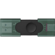  USB-флешка Kingston 256Gb DataTraveler (DTDEG2/256GB), USB3.2, Type-C, зеленая 