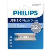  USB-флешка PHILIPS FM32FD150B/97 32GB Iron 2.0 32GB, USB 2.0 