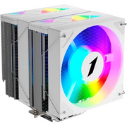  Кулер 1STPLAYER Cryo CY12L-D White (CY12L-D-WH) / 6HPx6mm, dual tower, 2x120mm ARGB fans, 750-1900 RPM, 57.6 CFM, 38.2 dBA 