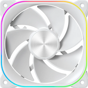  Вентилятор XASTRA FG120W ARGB reverse single pack 120x120x25мм (ARGB, PWM, white) Color Box 