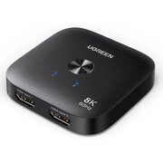  Переключатель UGREEN AW700 (65877) 8K 60Hz HDMI 2.1 Switch 2 In 1 Out черный 
