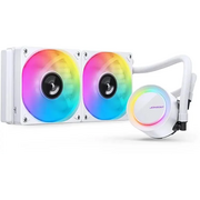  СВО JONSBO TG-240 White (260W, 240mm, ARGB/ Fans 2x120mm, 66.19CFM, 35.4dBA, 1800RPM) 