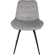  Стул Бюрократ CH-K2_1/HL09 св.серый Holland 09 металл черный на ножках 