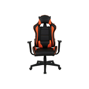  Кресло игровое BRABIX GT Racer GM-100 (531925) эко.кожа, черный/оранжевый 