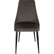  Стул Бюрократ CH-K4_1/HL74_2 коричневый Holland 74 металл черный на ножках 