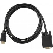  Кабель ACD ACD-DHVM1-18B HDMI 1.4, Golden Plated, 19m/15m, HDMI-VGA Черный, 1.8м 