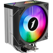  Кулер 1STPLAYER Cryo CY12L Black (CY12L-BK) / 4HPx6mm, single tower, 1x120mm ARGB fan, 750-1900 RPM, 57.6 CFM, 38.2 dBA 