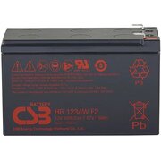  Аккумулятор CSB HR Series HR1234W 12В 9.5Ач, 6 cell, 34W/cell, H95(101)xL151хW65mm, 2.6kg 
