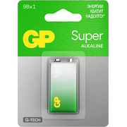  Батарейка GP Super Alkaline 1604AA21-5CRSBC1 9V (1шт) блистер 