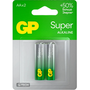  Батарейка GP Super Alkaline 15AA21-2CRSBC2 AA (2шт) блистер 