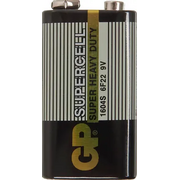  Батарейка GP Supercell 1604S 6F22 9V (1шт) 