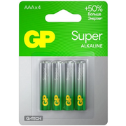  Батарейка GP Super 24AA21-2CRSBC4 AAA (4шт) 