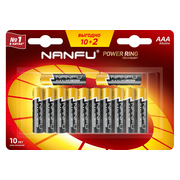  Батарейка Nanfu LR03 12B (10+2) AAA 