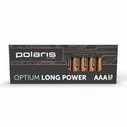  Щелочной элемент питания POLARIS PB ААА (12шт) Optium черный 