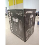  УЦ Электрочайник Hyundai HYK-S3505 черный (плохая упаковка, малые вмятины на корпусе) 