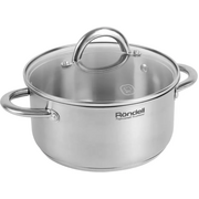  Кастрюля Rondell Point RDS-1311 2.8л. d-20см (с крышкой) стальной 