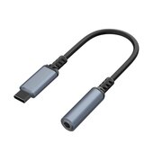  Переходник DEFENDER JACK03-01 Pro (87303) 3.5 jack (F)-Type-C(M) c ЦАП 