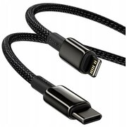 Кабель Baseus CATLWJ-01 Tungsten Gold Fast Charging Data Cable Type-C to iP PD 20W 1m Black 