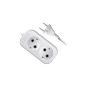  Удлинитель DEFENDER B220 (99270) 10А, 2м, без заземления 