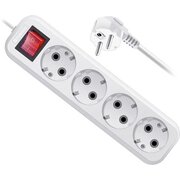  Удлинитель DEFENDER L340 (99363) 16А, 5м, заземление, выключ 