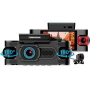  Видеорегистратор TrendVision Proof 360 черный 2Mpix 1440x2560 1440p 150гр. GPS SigmaStar SSC8826Q 