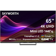  Телевизор Skyworth 65X87G черный 