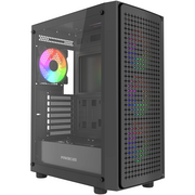  Корпус Powercase Mistral EA20 (CMAEA20-L4), Tempered Glass, 4x 120mm FRGB Fan, чёрный, ATX 
