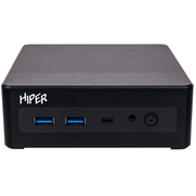  Неттоп Hiper Factum FN2 (FN2-i51335R16N5I6BWP) Intel Core i5 1335U(1.3Ghz)/16384Mb/512PCISSDGb/noDVD/BT/WiFi/war 1y/0.4kg/черный/Win11Pro + WiFi 6, BT 