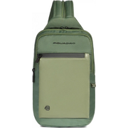  Рюкзак-слинг Piquadro Orion CA6625S136/VE хаки ткань 