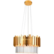  Люстра HIPER Odri H172-1 5x40 Вт, латунь/прозрачный 