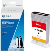  Картридж струйный G&G GG-PFI030BK PFI-030BK черный 55мл для Canon imagePrograf TA-20/30 TM-240/340 