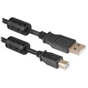  USB кабель DEFENDER USB 2.0 AM-BM 30AWG (87013) никель, 5м 